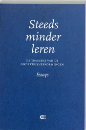 Omslag van Steeds minder leren