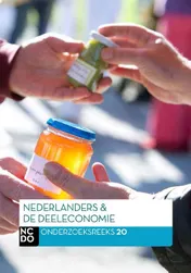 Omslag van Nederlanders en de Deeleconomie