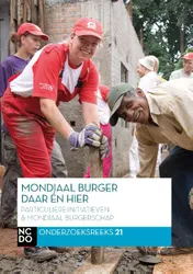Omslag van Mondiaal burger hier en daar