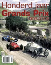 Omslag van 100 jaar grand prix racing