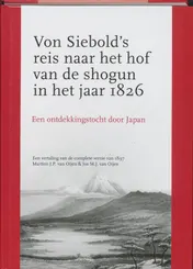 Omslag van Von Siebold's reis naar het hof van de shogun in het jaar 1826