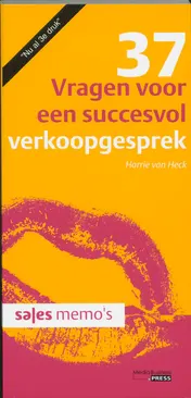 Omslag van 37 vragen voor een succesvol verkoopgesprek