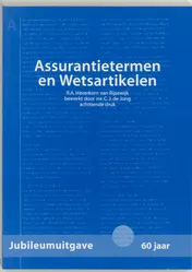 Omslag van Assurantietermen en Wetsartikelen