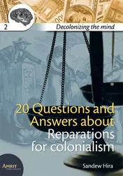 Omslag van 20 questions and answers about reparations for colonialism