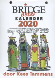 Omslag van Bridge Beter kalender 2020