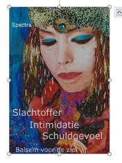 Omslag van slachtoffer, intimidatie, schuldgevoel