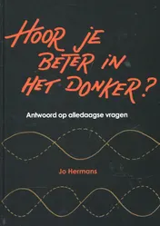 Omslag van Hoor je beter in het donker