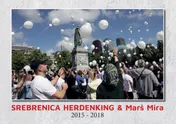 Omslag van Srebrenica Herdenking & Mars Mira 2015-2018