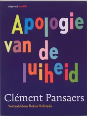 Omslag van Apologie van de luiheid