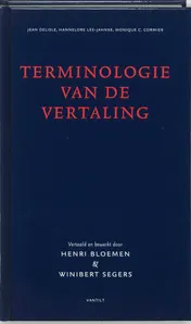 Omslag van Terminologie van de vertaling