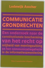 Omslag van Communicatiegrondrechten