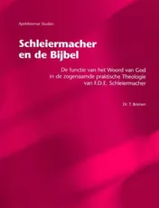 Omslag van Schleiermacher en de Bijbel