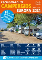 Omslag van Facile-en-Route Campergids Europa 2024