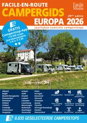 Omslag van Facile-en-Route Campergids Europa 2026