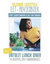 Omslag van Gezonde lifestyle eet-adviesboek