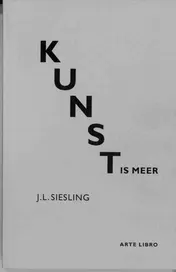 Omslag van Kunst is meer