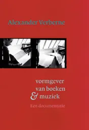 Omslag van Alexander Verberne. Vormgever van boeken & muziek