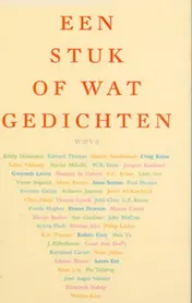 Omslag van Een stuk of wat gedichten