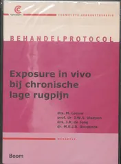 Omslag van Werkboek/therapeutenboek