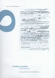 Omslag van Denken op papier
