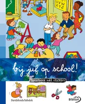 Omslag van Bij juf op school