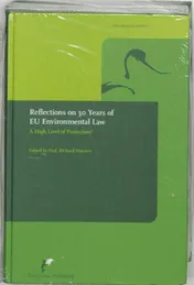 Omslag van Reflections on 30 Years of EU Environmental Law