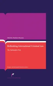 Omslag van Rethinking International Criminal Law