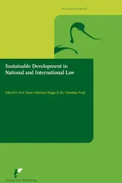 Omslag van Sustainable development in national and international law