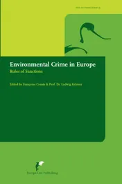 Omslag van Environmental Crime in Europe