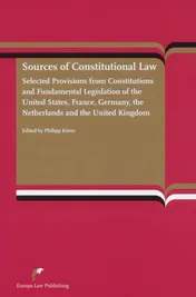 Omslag van Sources of Constitutional Law