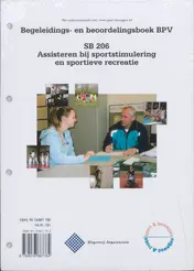 Omslag van SB 206 Assisteren bij sportstimulering en sportieve recreatie