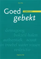 Omslag van Goed gebekt