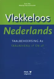 Omslag van Taalbeheersing A2 taalniveau 1F en 2F