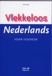 Omslag van Vlekkeloos Nederlands voor iedereen