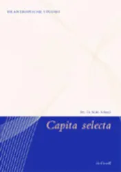 Omslag van Capita selecta