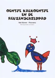 Omslag van Oentje Kalkoentje en de reuzenschildpad