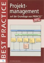 Omslag van Projektmanagement auf der Grundlage von PRINCE2