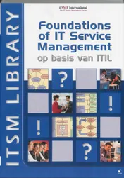 Omslag van Foundations of IT Service Management op basis van ITIL
