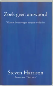 Omslag van Zoek geen antwoord