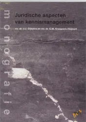 Omslag van Juridische aspecten van kennismanagement