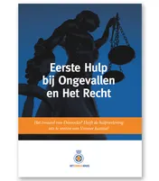 Omslag van Eerste hulp bij ongevallen en het recht