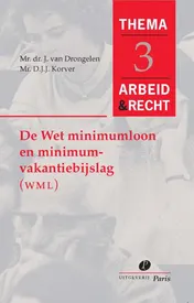 Omslag van De wet minimumloon en minimumvakantiebijslag (WMM)