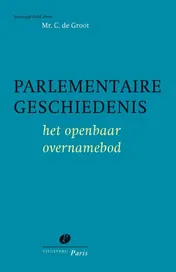 Omslag van Het openbaar overnamebod