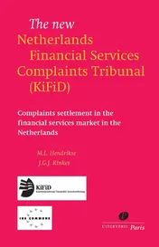 Omslag van The new Netherlands Financial Services Complaints Tribunal (Kifid)