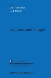 Omslag van Insurance and Europe