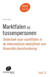 Omslag van Marktfalen bij tussenpersonen