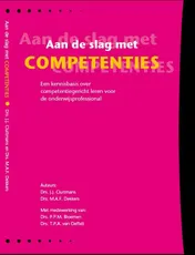 Omslag van Aan de slag met competenties