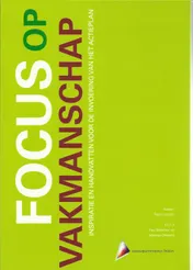 Omslag van Focus op vakmanschap