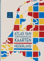 Omslag van Atlas van topografische kaarten Nederland 1955-1965