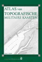 Omslag van Topografische en Militaire Kaart van het Koningrijk der Nederlanden 1864